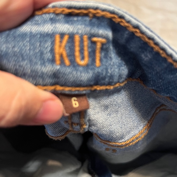 Kut Frayed Hem Skinny Jeans - Picture 5 of 5